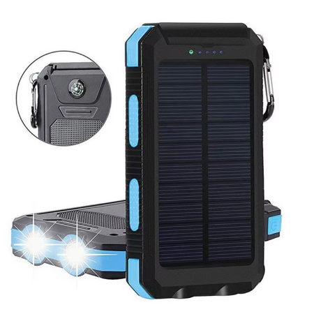 پاور بانک خورشیدی 20000 میلی امپر چند کاره